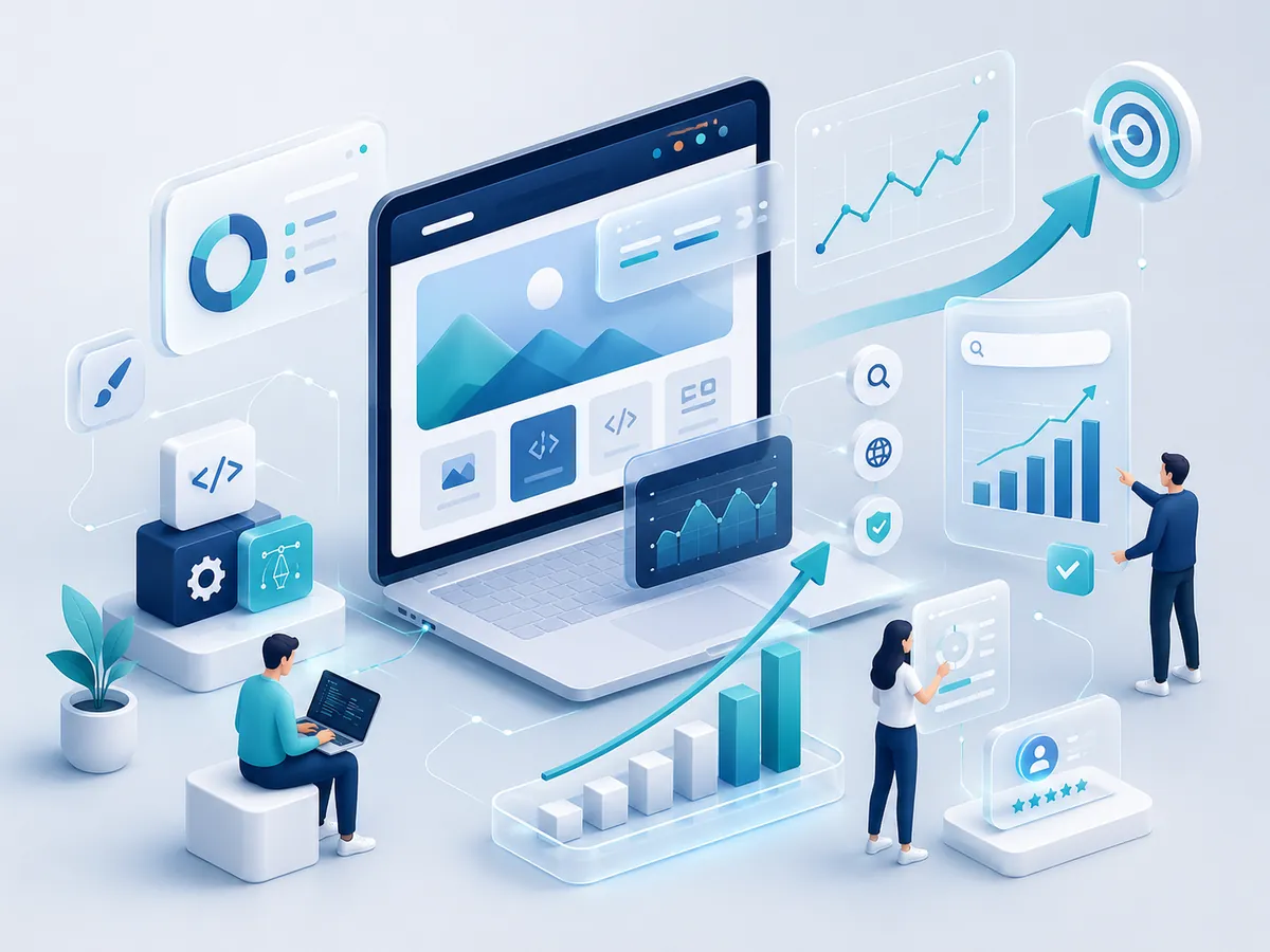 Streamline Venture interface and analytics artwork